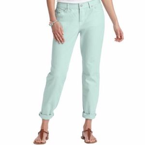 Loft Mint Green Modern Straight Pants